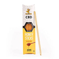 CBD Honey Sticks - 25mg CBD Clover Honey sticks