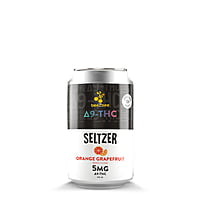 Delta-9 THC Seltzer - Orange Grapefruit, 5mg - Case of 24, 12 oz cans