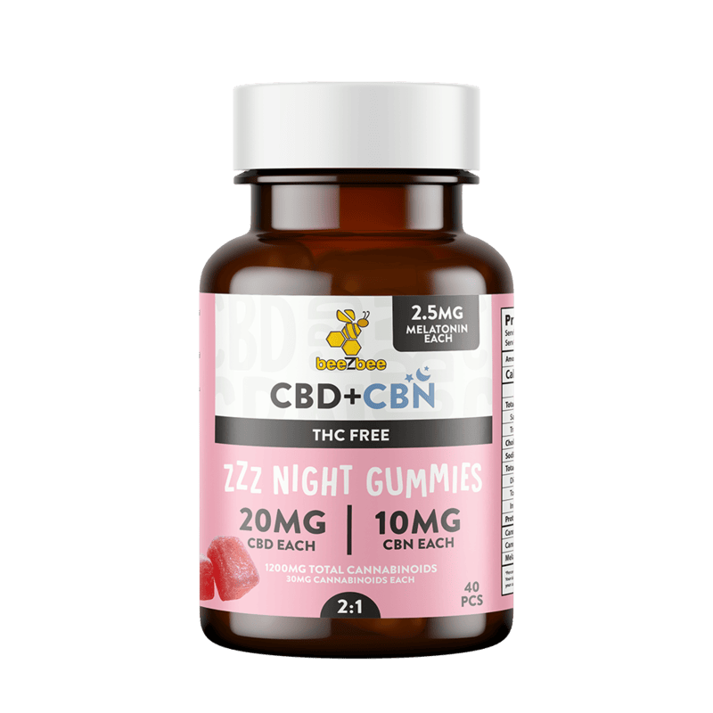 CBD+CBN zZz Night Gummies | 1 Case of 6 Jars CBD+CBN zZz Night Gummies | 1 Case of 6 Jars