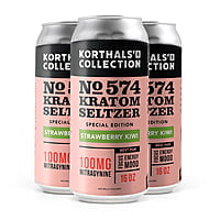 No. 574 Kratom Seltzer - Strawberry Kiwi