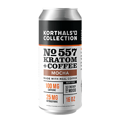 No. 557 Kratom + Coffee - Mocha | Case of 24 Cans