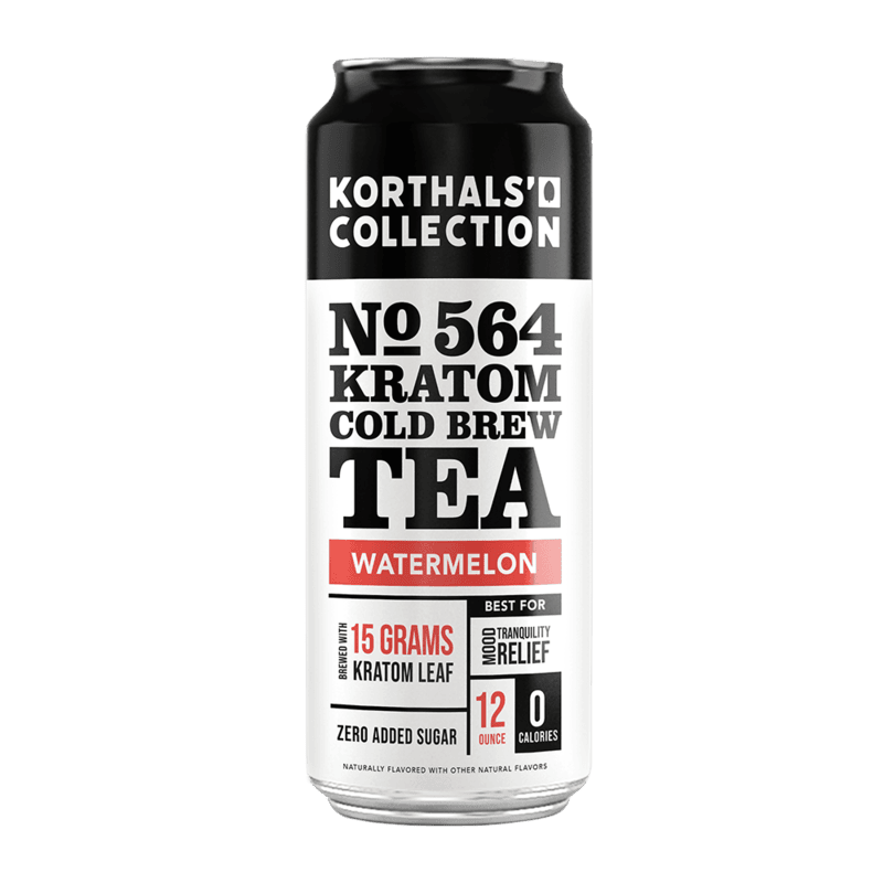 No. 564 Kratom Cold Brew Tea - Watermelon | Case of 24 Cans