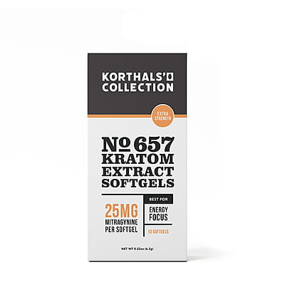 No. 657 Kratom Extract Softgels