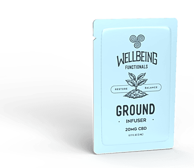 Ground CBD Drink Infuser | 1 Box of 40 Packets