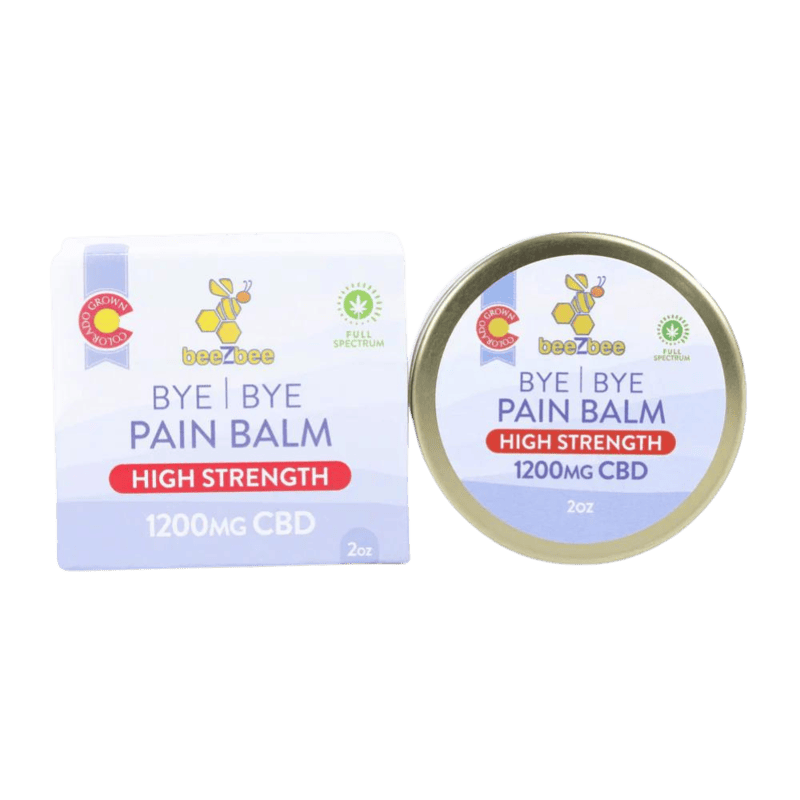 CBD Bye Bye Pain Balm - High Strength CBD Bye Bye Pain Balm - High Strength