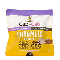 CBD+CBG Caramels | 1 Case