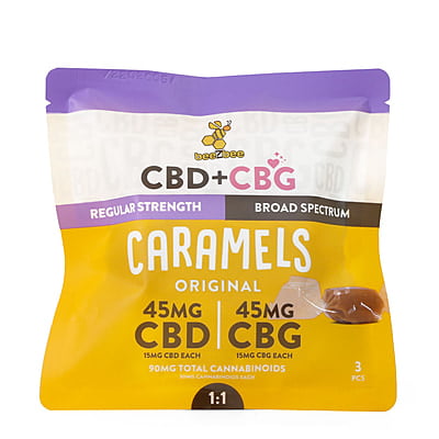 CBD+CBG Caramels | 1 Case CBD+CBG Caramels | 1 Case