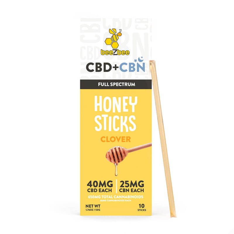 CBD + CBN Clover Honey Sticks CBD + CBN Clover Honey Sticks