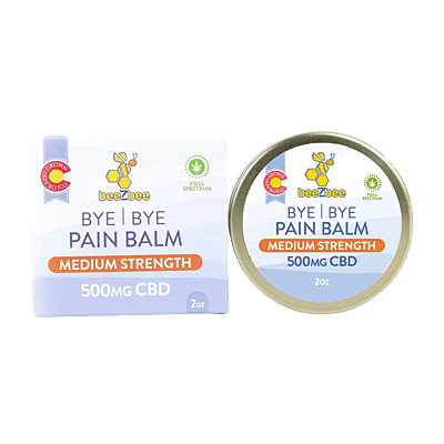 CBD Bye Bye Pain Balm - Medium Strength