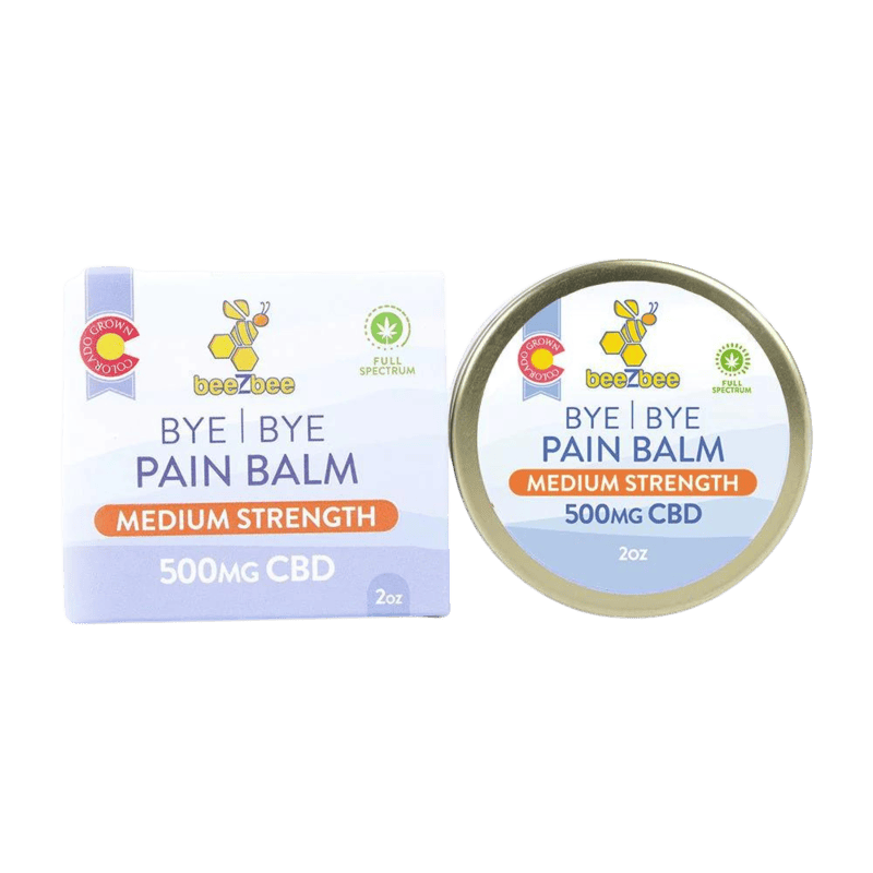 CBD Bye Bye Pain Balm - Medium Strength