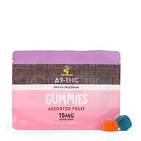 Delta-9 THC Gummies - 75mg - Assorted Fruit - 5ct Delta-9 THC Gummies - 75mg - Assorted Fruit - 5ct