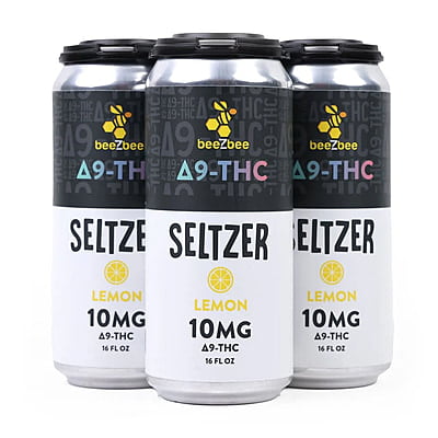 Delta-9 THC Seltzer - Lemon