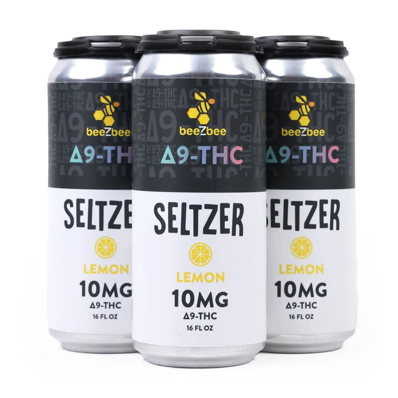 Delta-9 THC Seltzer - Lemon