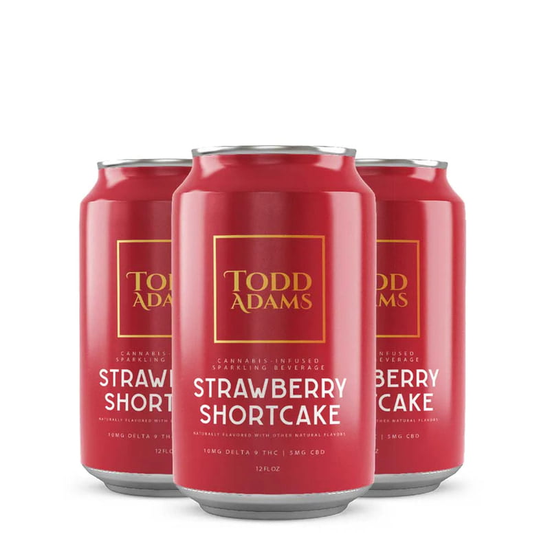 Delta-9 THC+CBD Cocktail - Strawberry Shortcake Delta-9 THC+CBD Cocktail - Strawberry Shortcake