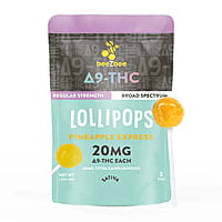 Delta-9 THC Terpene Lollipops - Pineapple Express