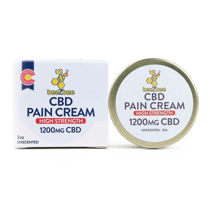 CBD Pain Cream, High Strength CBD Pain Cream, High Strength