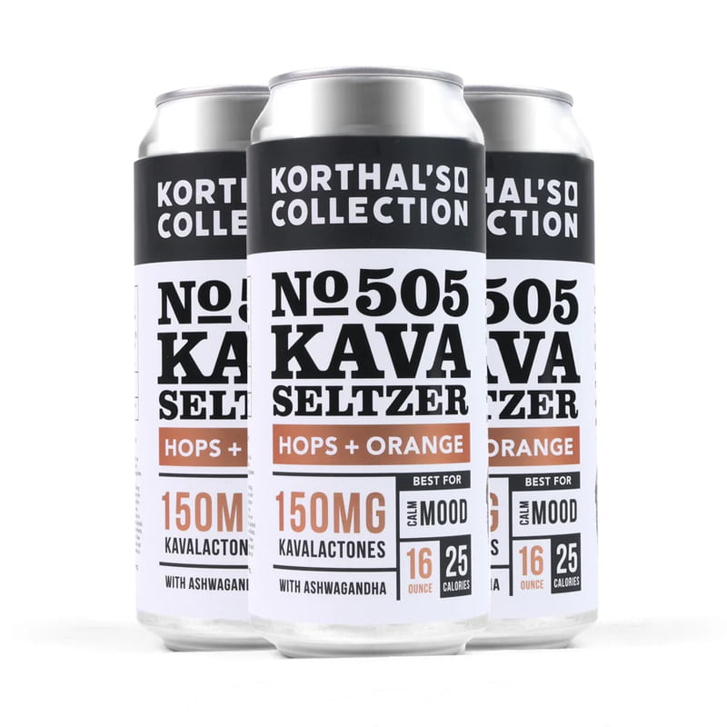 No. 505 Kava Seltzer - Hops + Orange No. 505 Kava Seltzer - Hops + Orange