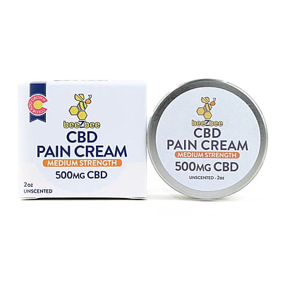 CBD Pain Cream, Medium Strength