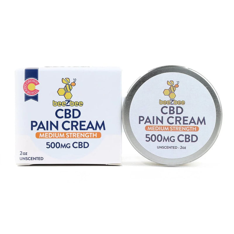 CBD Pain Cream, Medium Strength CBD Pain Cream, Medium Strength