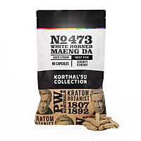 No 473 White Horned Maeng Da Kratom Capsules No 473 White Horned Maeng Da Kratom Capsules
