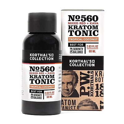 No. 560 Mixed Red Kratom + Kava Tonic