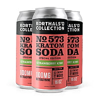 No. 573 Kratom Soda - Strawberry Kiwi